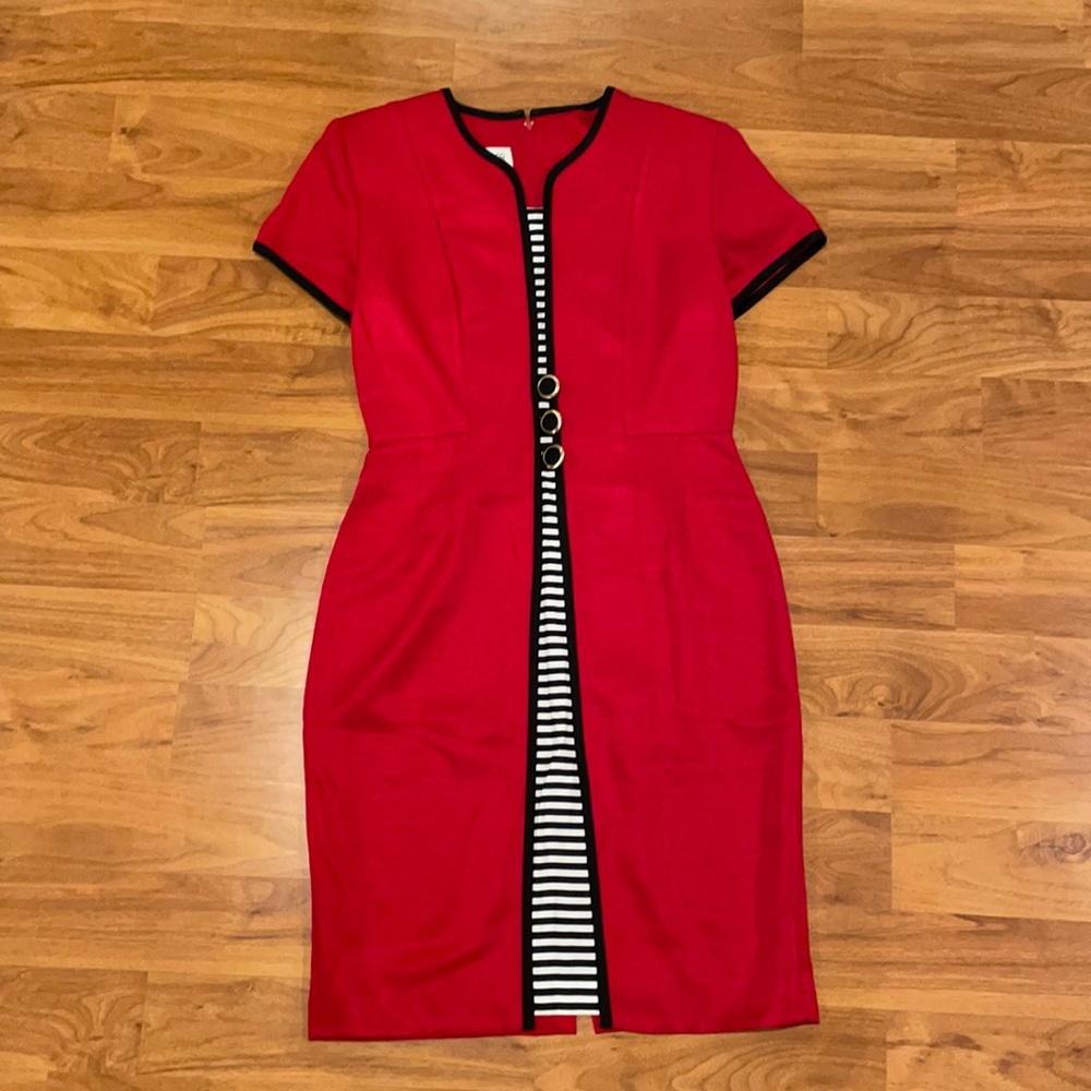 1980s Style Power Dress